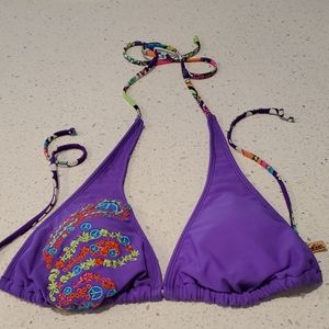 New beautiful string bikini top M